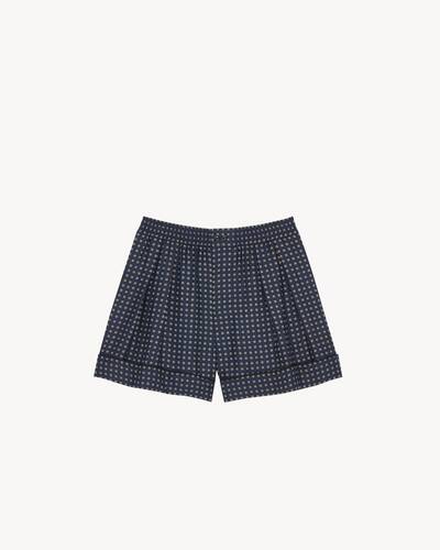 パンツ（ダイヤモンドシルク） ボルドー | Saint Laurent | YSL JP