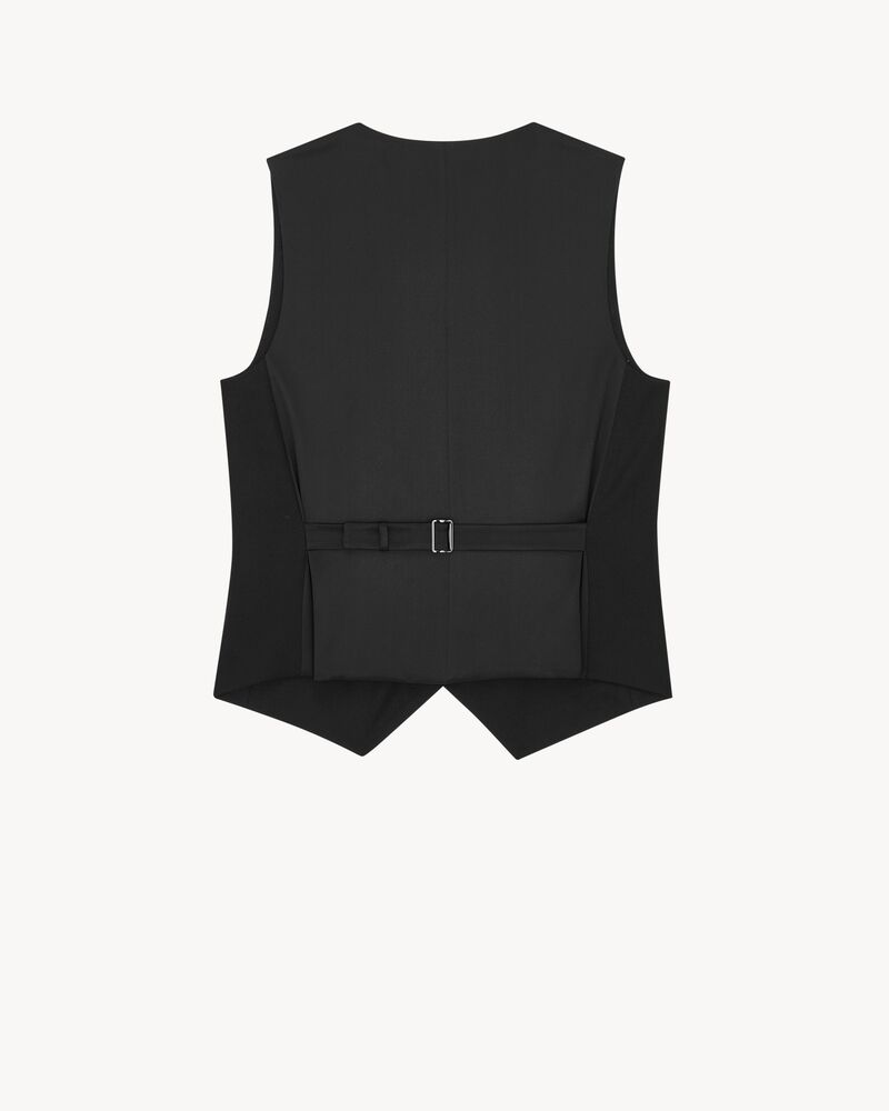 vest in cashmere