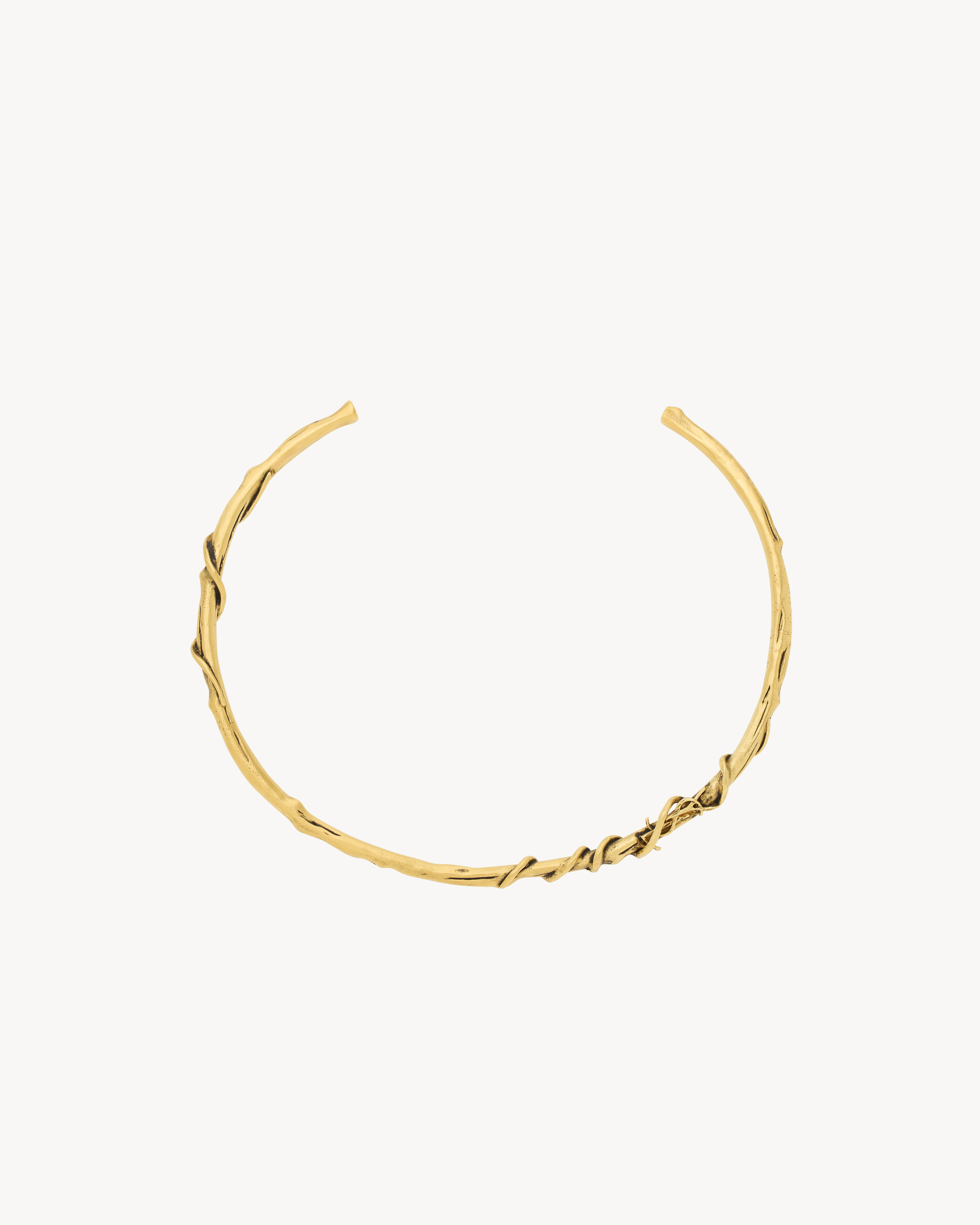 CASSANDRE mulberry torc necklace in metal