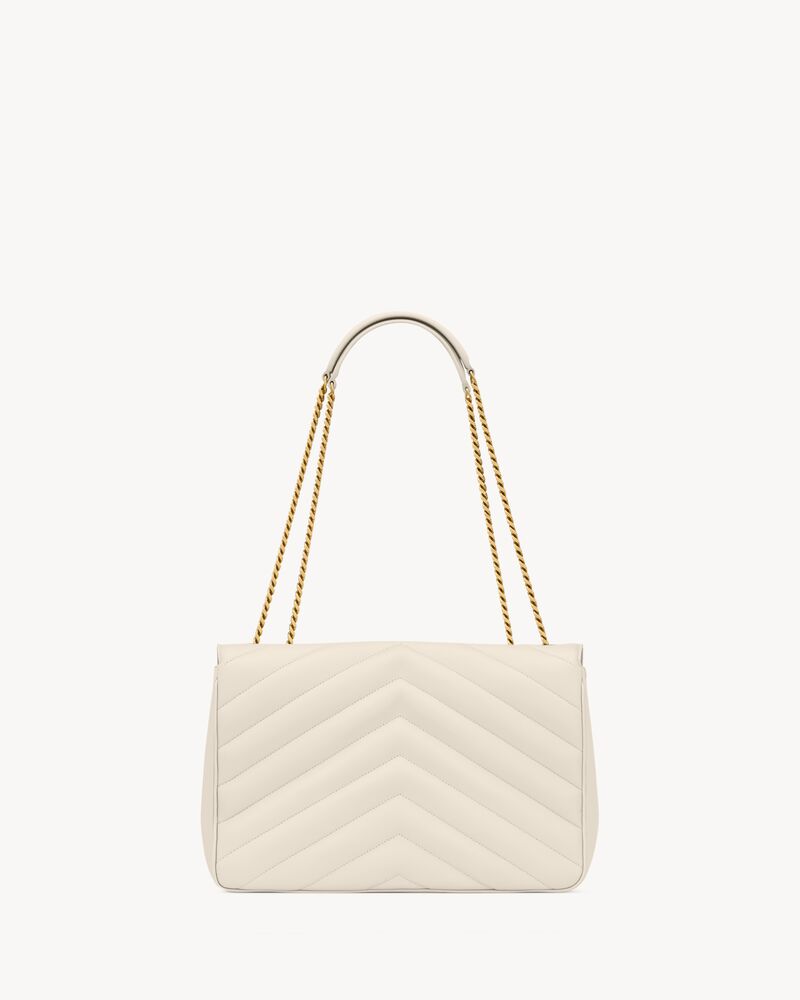 LOULOU スモール（マテラッセラムスキン） ホワイト | Saint Laurent