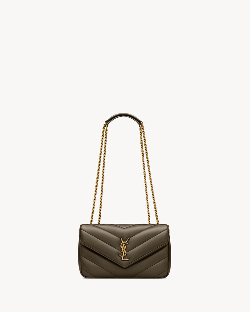 bolsa LOULOU pequena em couro de cordeiro MATELASSÉ