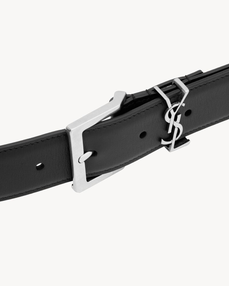 CASSANDRE VADIM belt in smooth leather