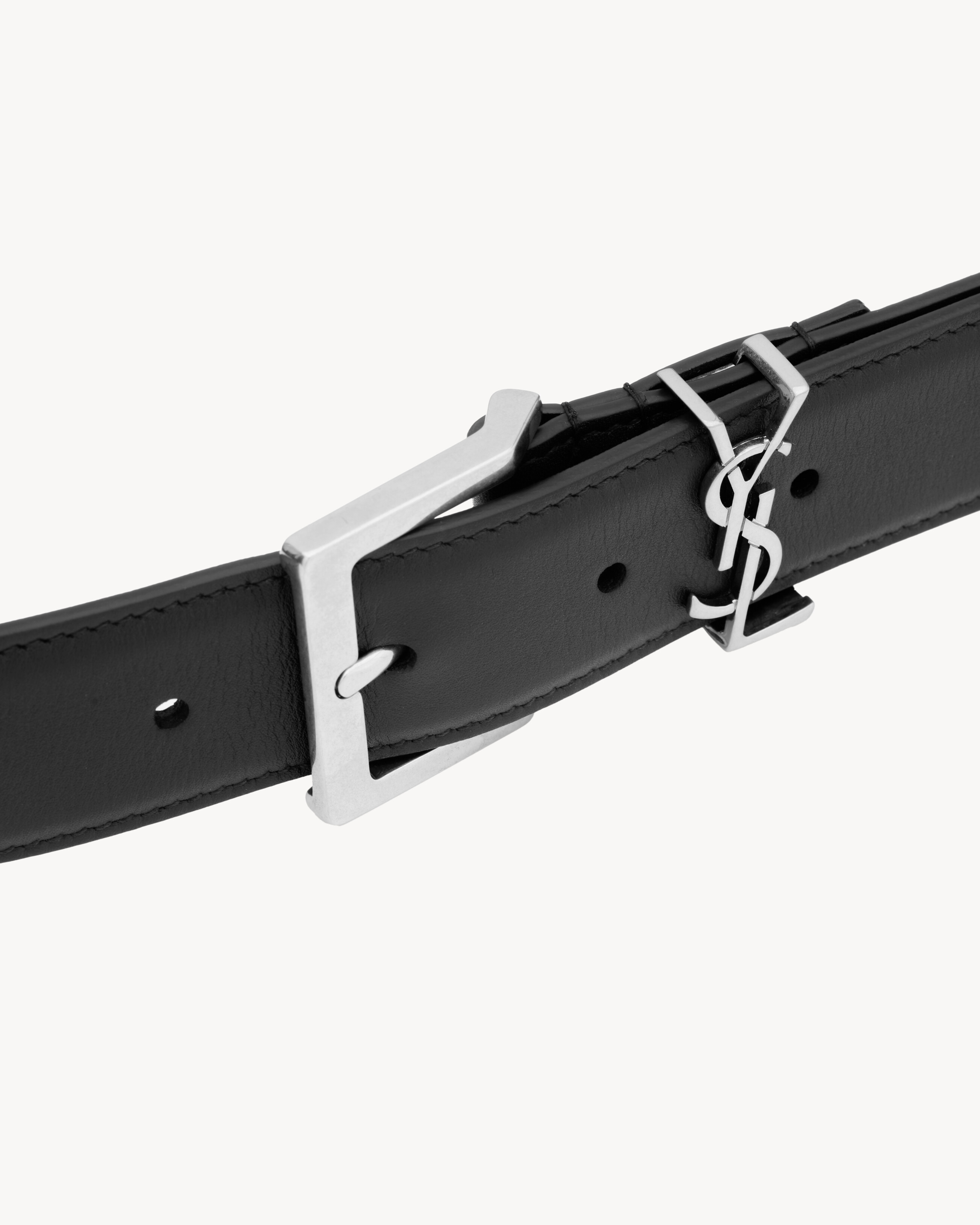 CASSANDRE VADIM belt in smooth leather
