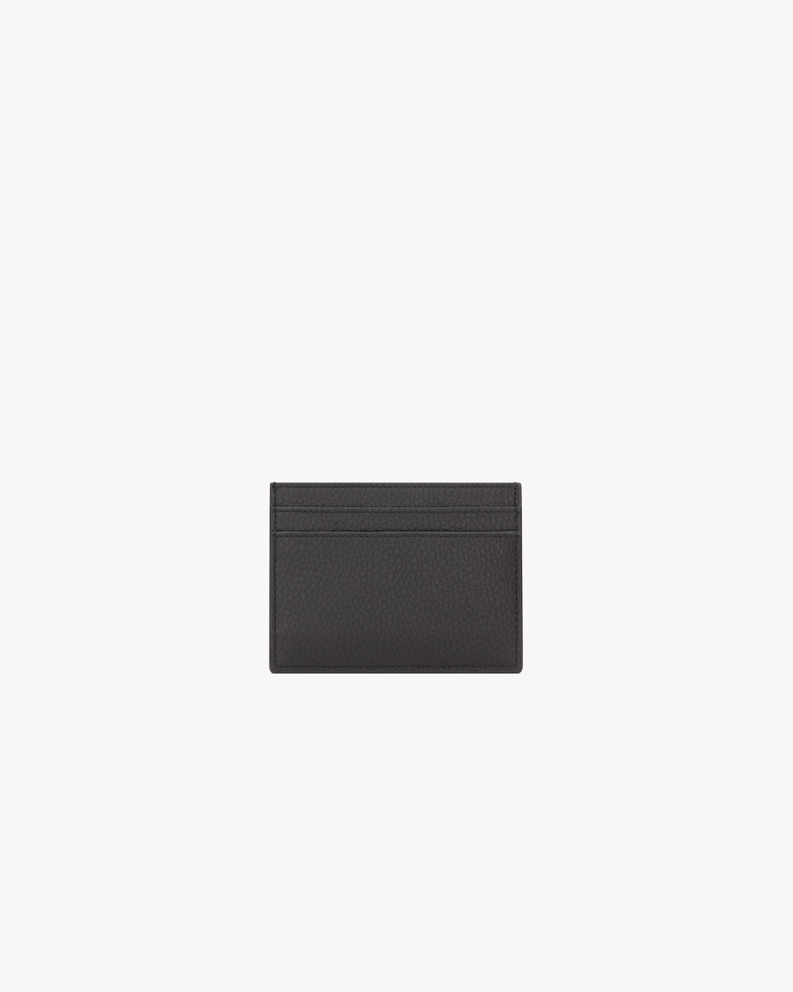 TINY CASSANDRE card case in grained leather