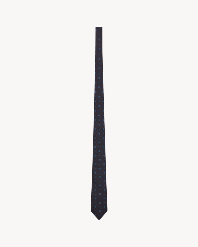 Cravatta in jacquard di seta