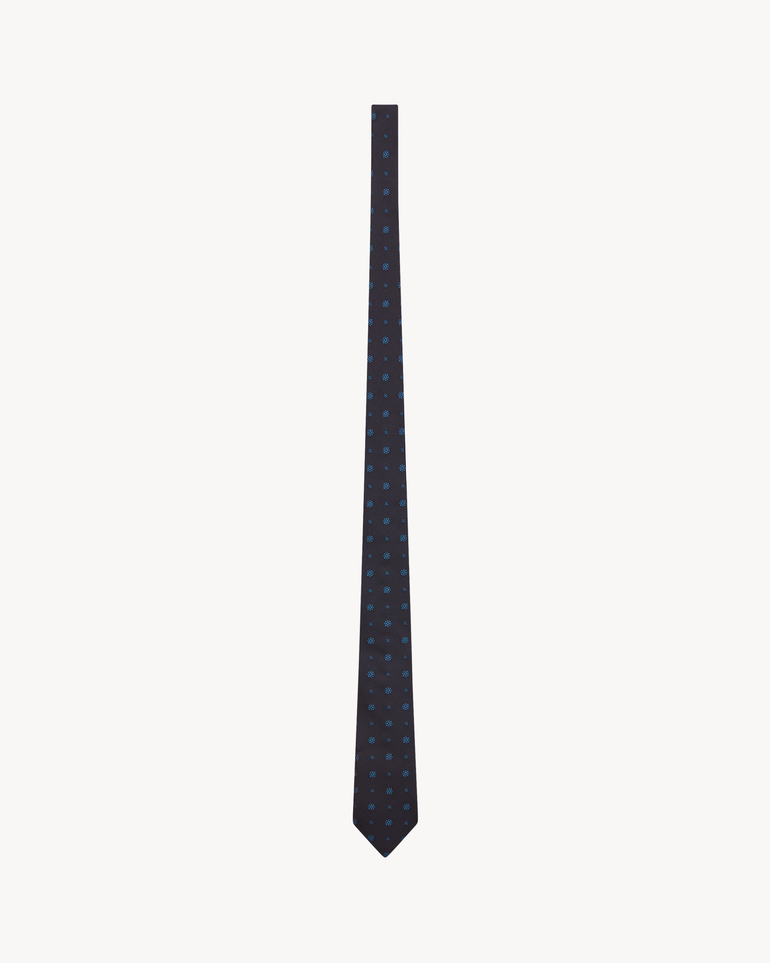 tie in silk jacquard