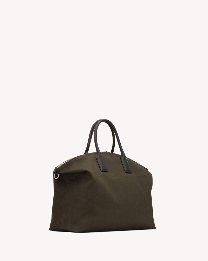 BOWLING tote in cotton canvas