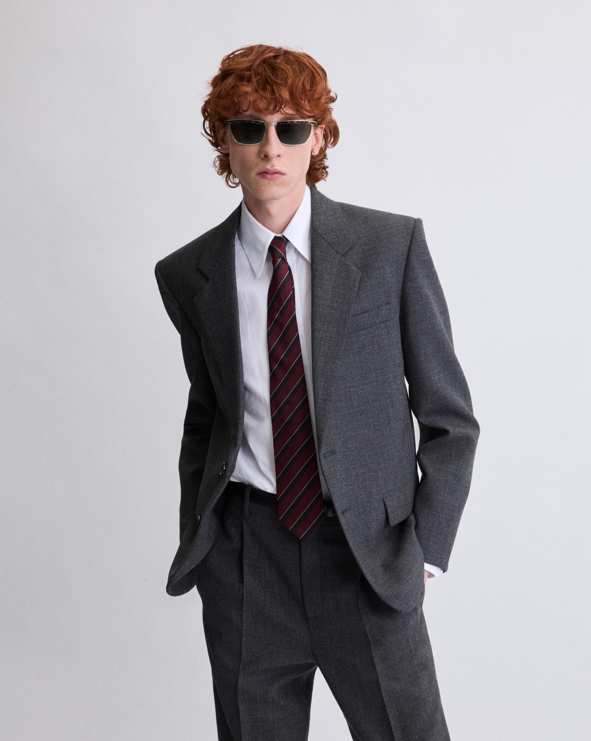 jacket in wool