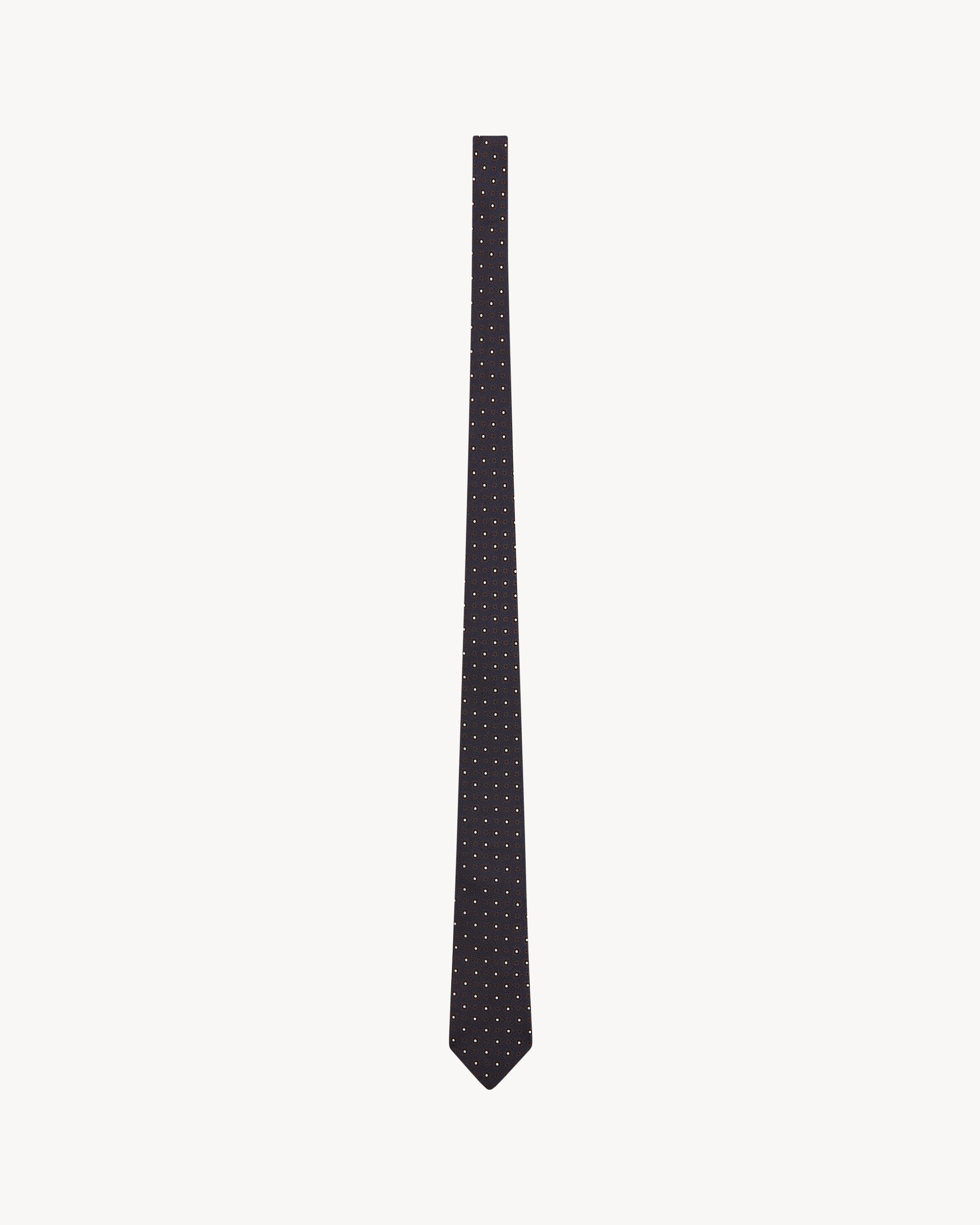 tie in silk jacquard