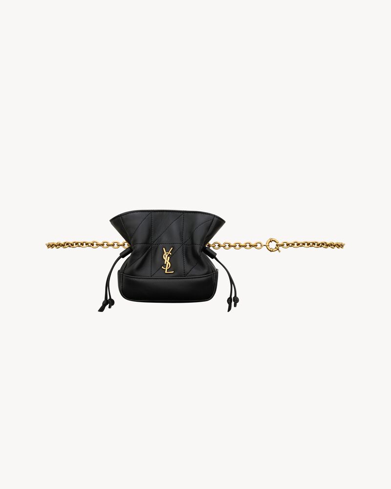 JAMIE chain belt bag in lambskin