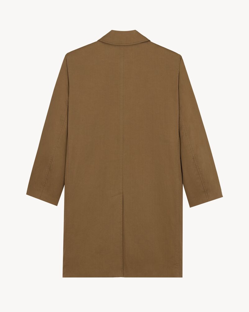 Manteau Mackintosh matelassé en sergé de coton