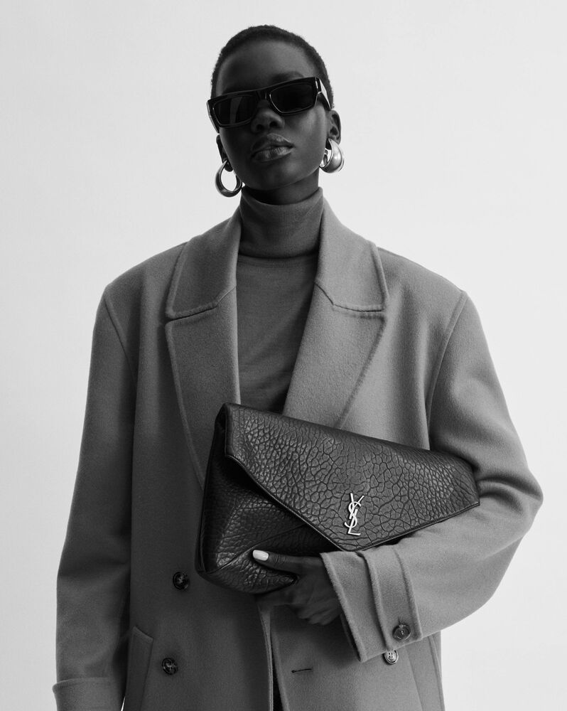 CASSANDRE XXL envelope pouch on chain in lambskin 