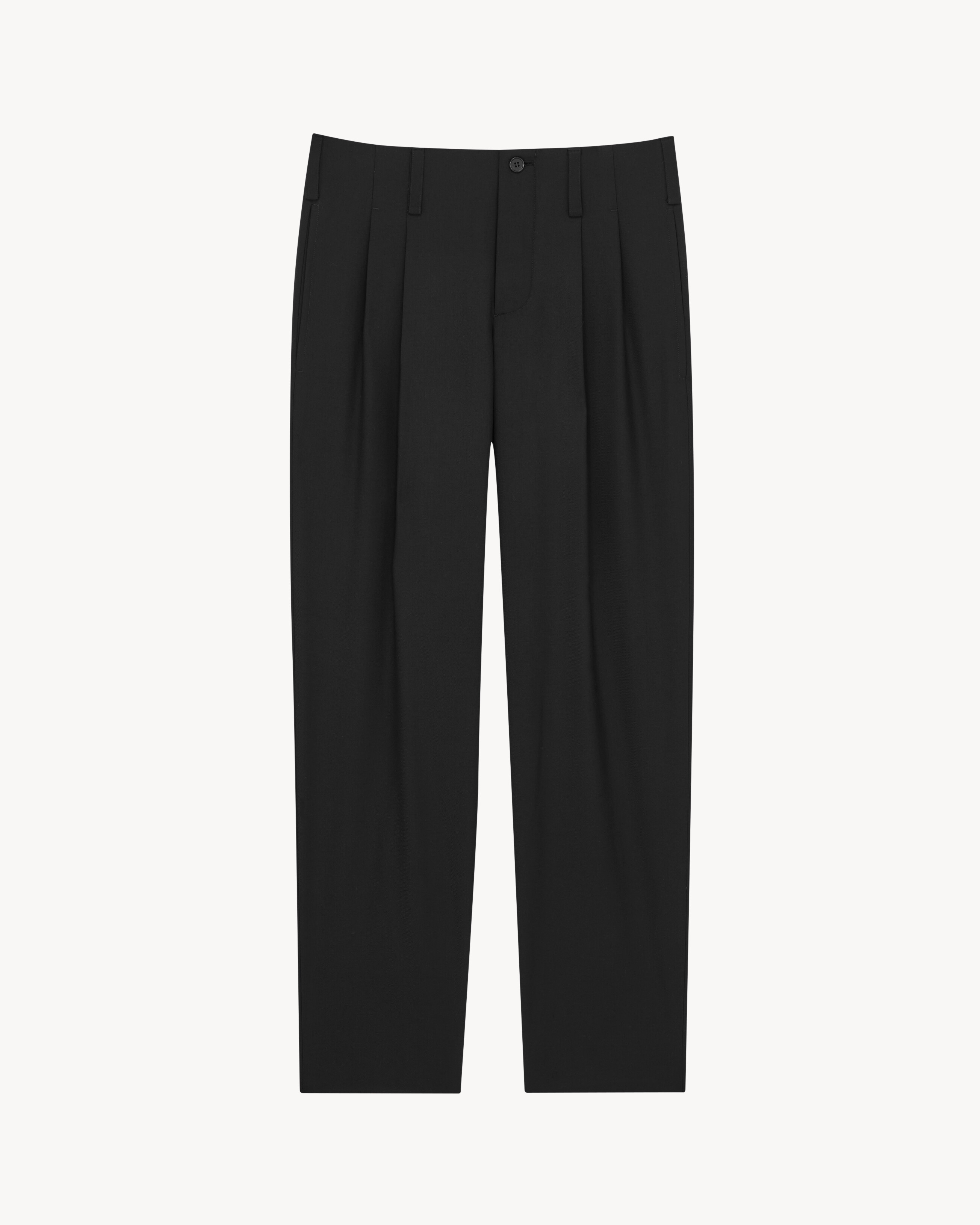 chino pants in wool