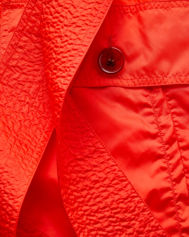 button-back dress in nylon