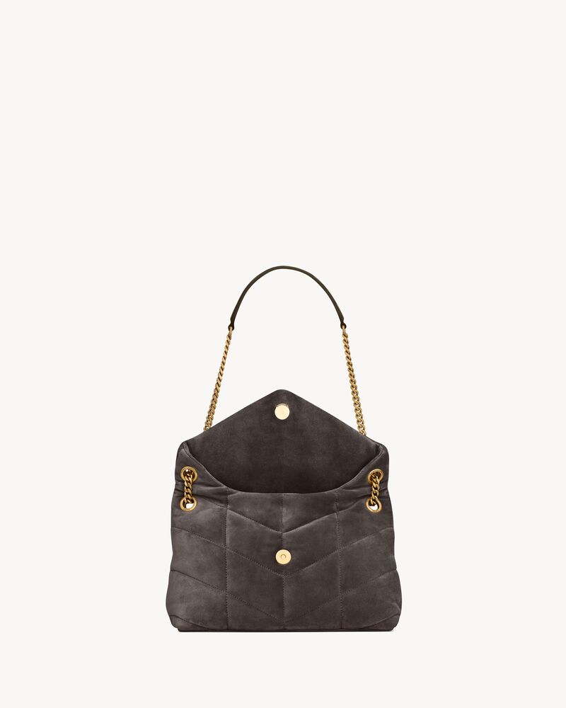 PUFFER small in suede