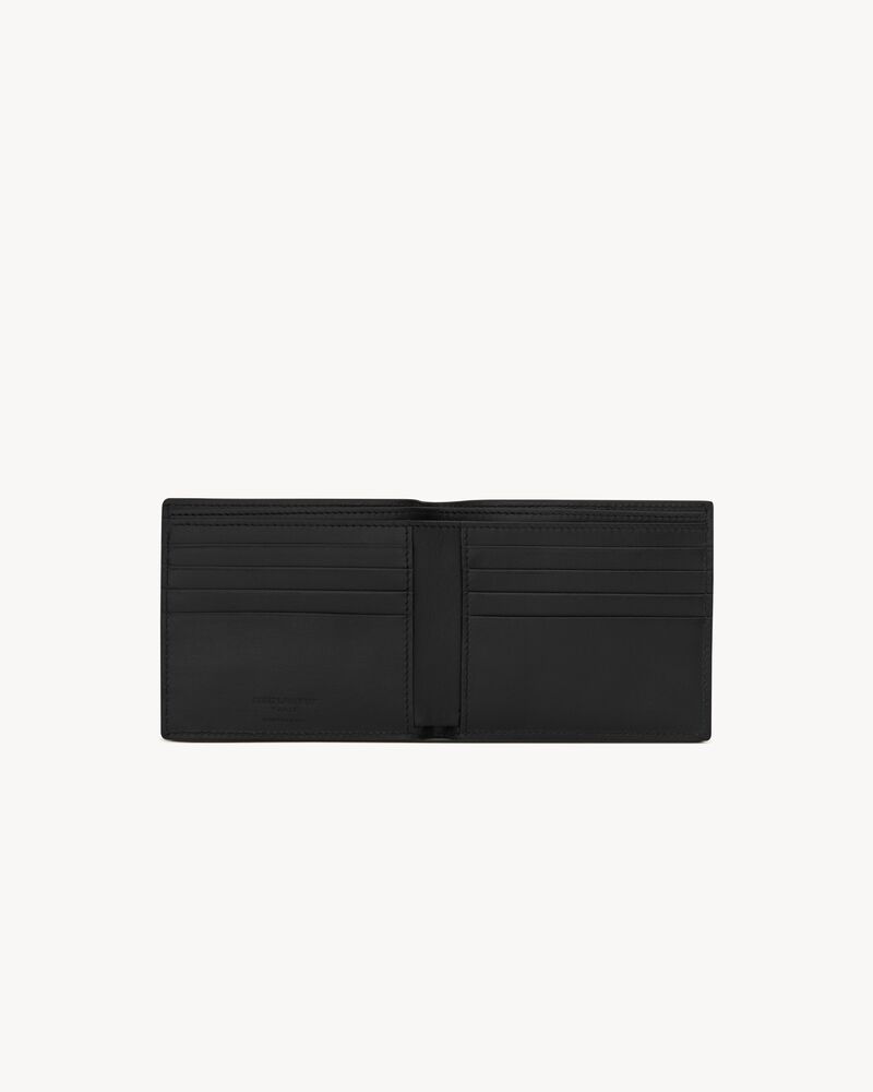 SAINT LAURENT PARIS East/West wallet in smooth leather