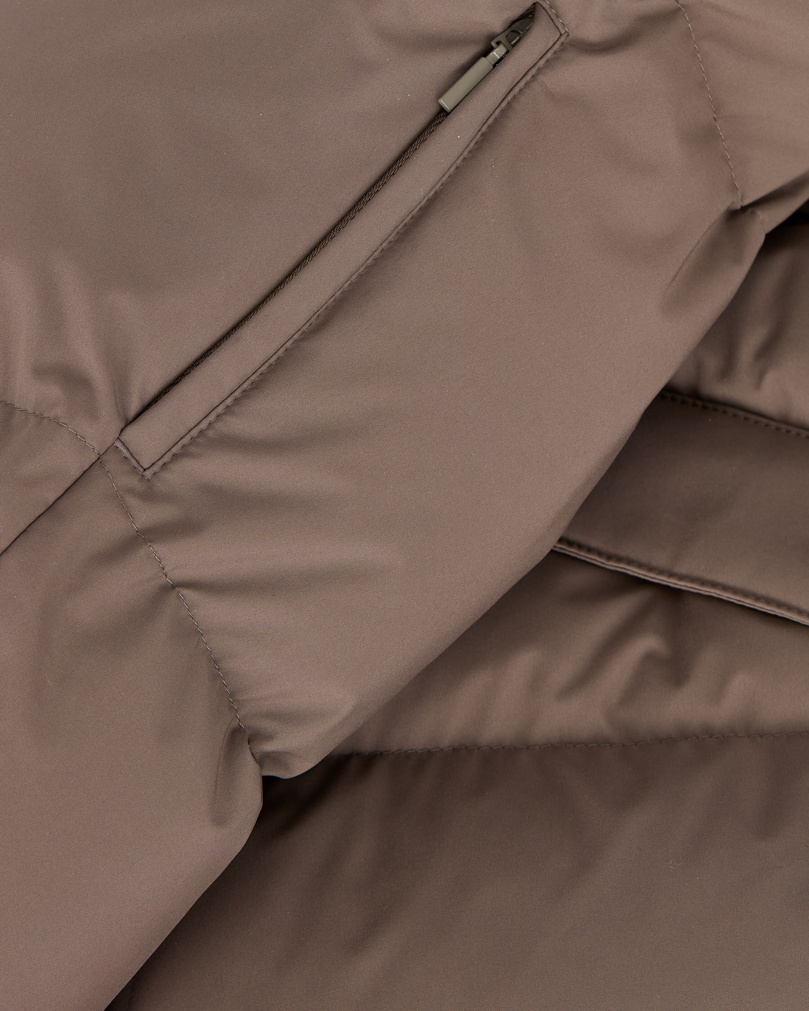 DOWN PUFFER JACKET IN WATER-REPELLENT CANVAS