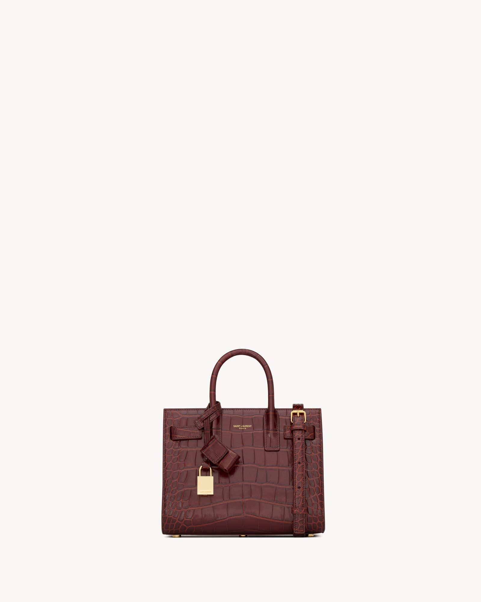 SAC DE JOUR in alligator – NANO — 818214EABA56891