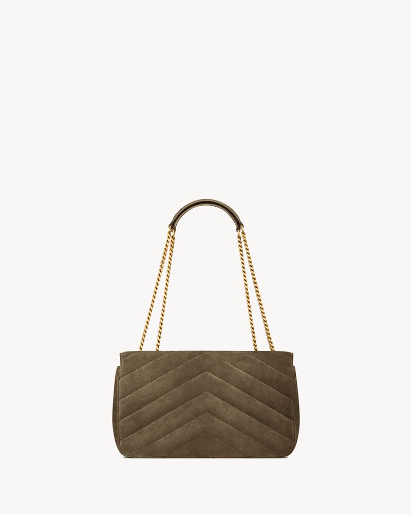 LOULOU medium in MATELASSÉ suede