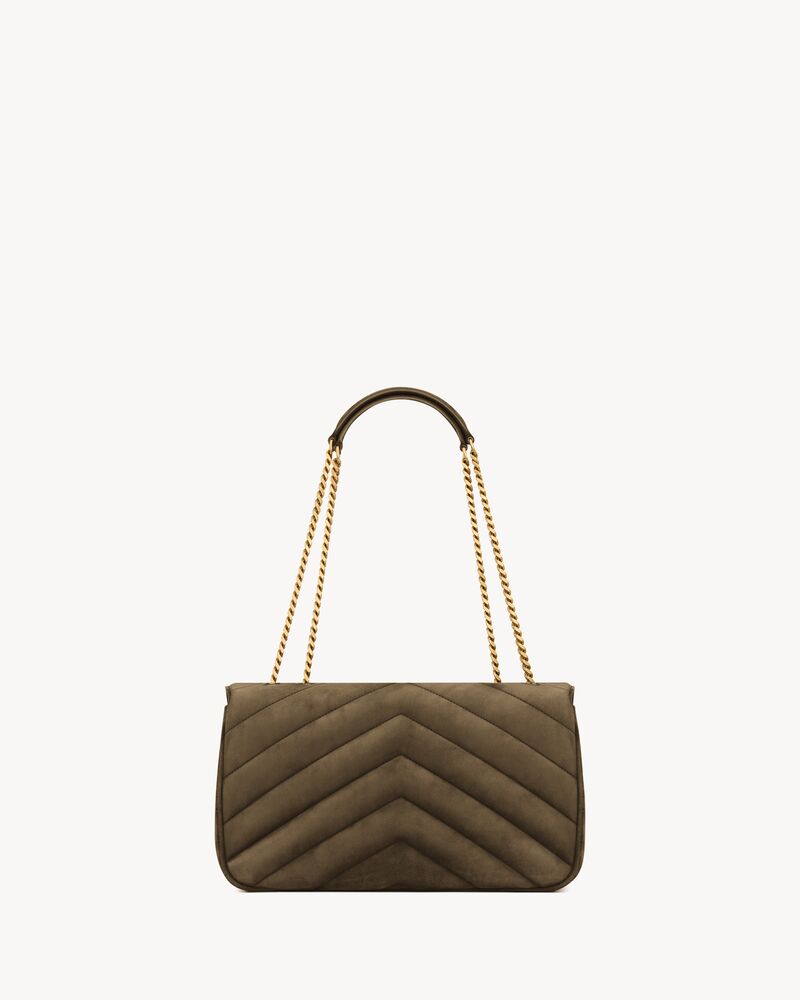 LOULOU medium in MATELASSÉ suede