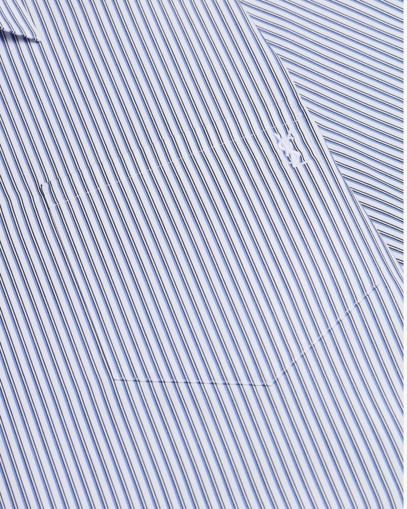 CASSANDRE shirt in striped cotton poplin