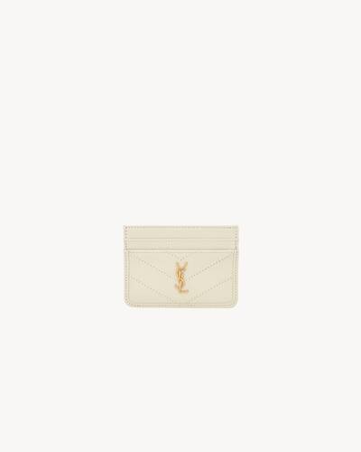 Saint Laurent モノグラムキーケース クリームホワイト Saint Laurent