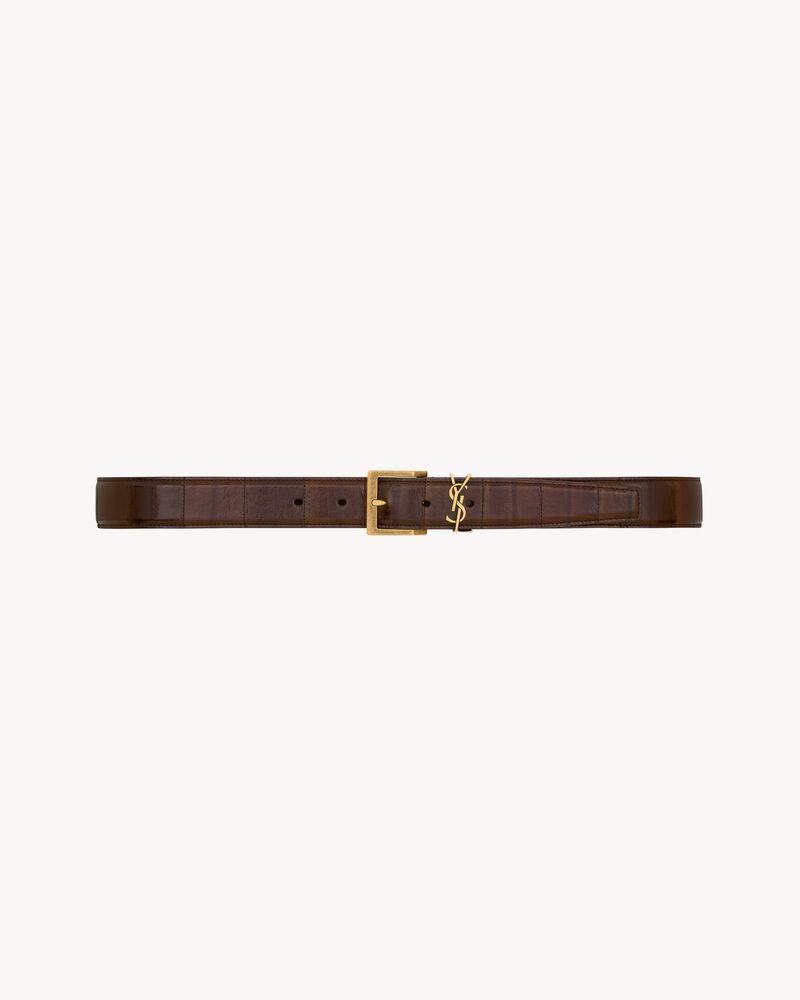CASSANDRE VADIM belt in eel