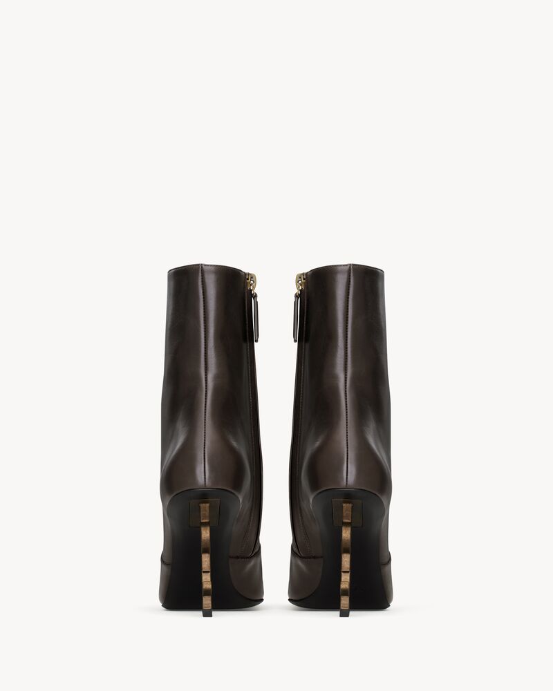 OPYUM booties in smooth leather