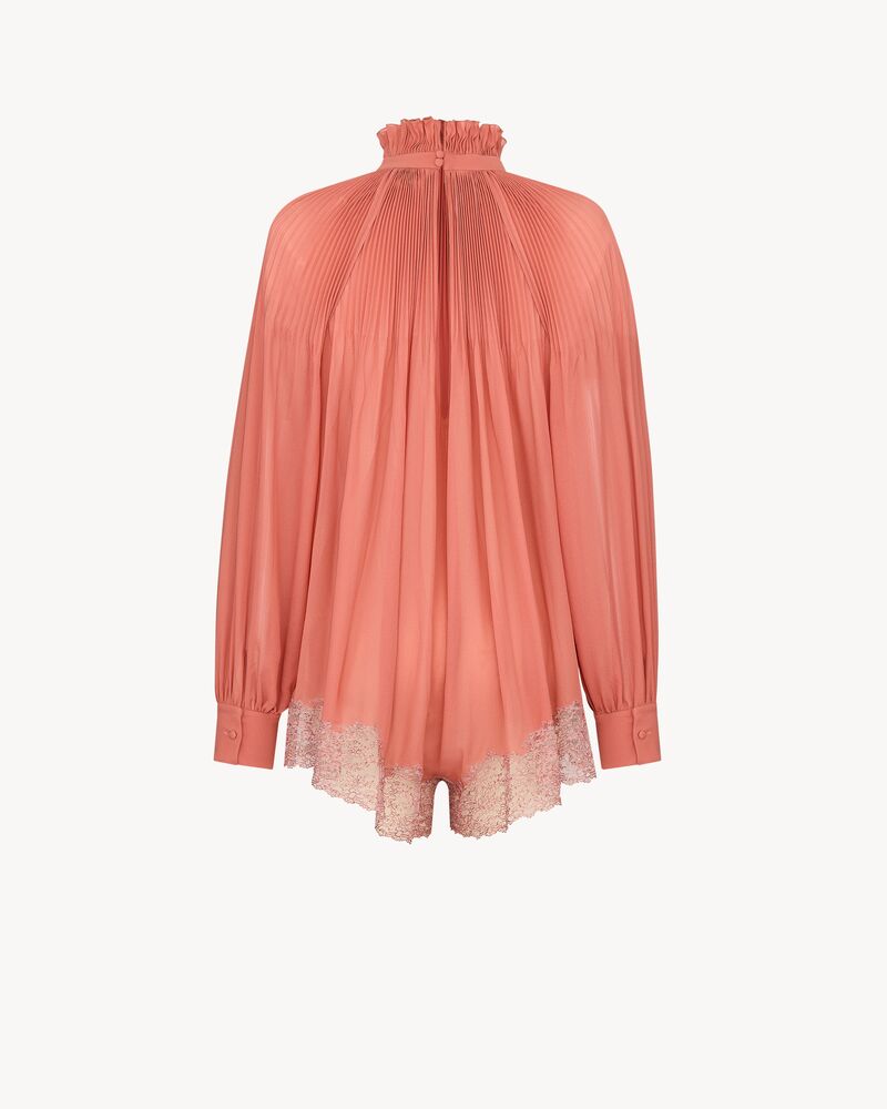 lavallière romper in silk