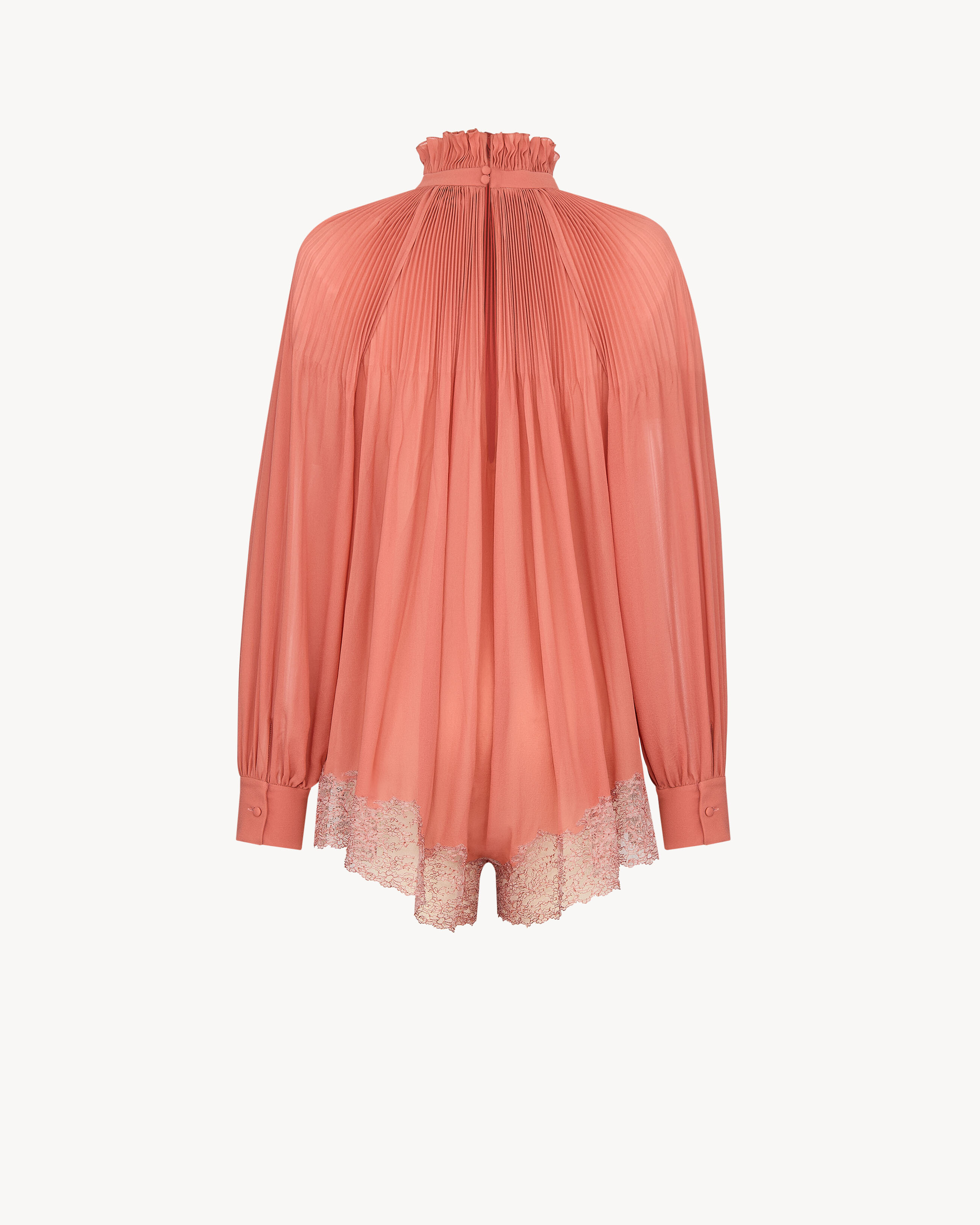 lavallière romper in silk