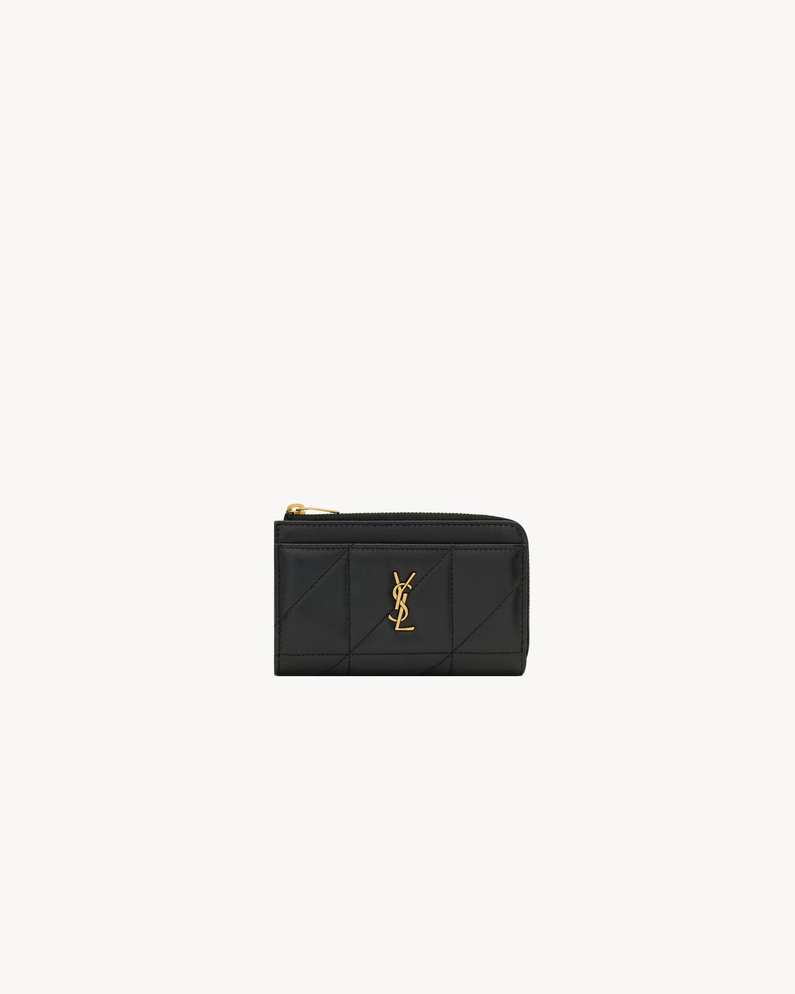 JAMIE zip card case in lambskin — A003V8AAG7X1000