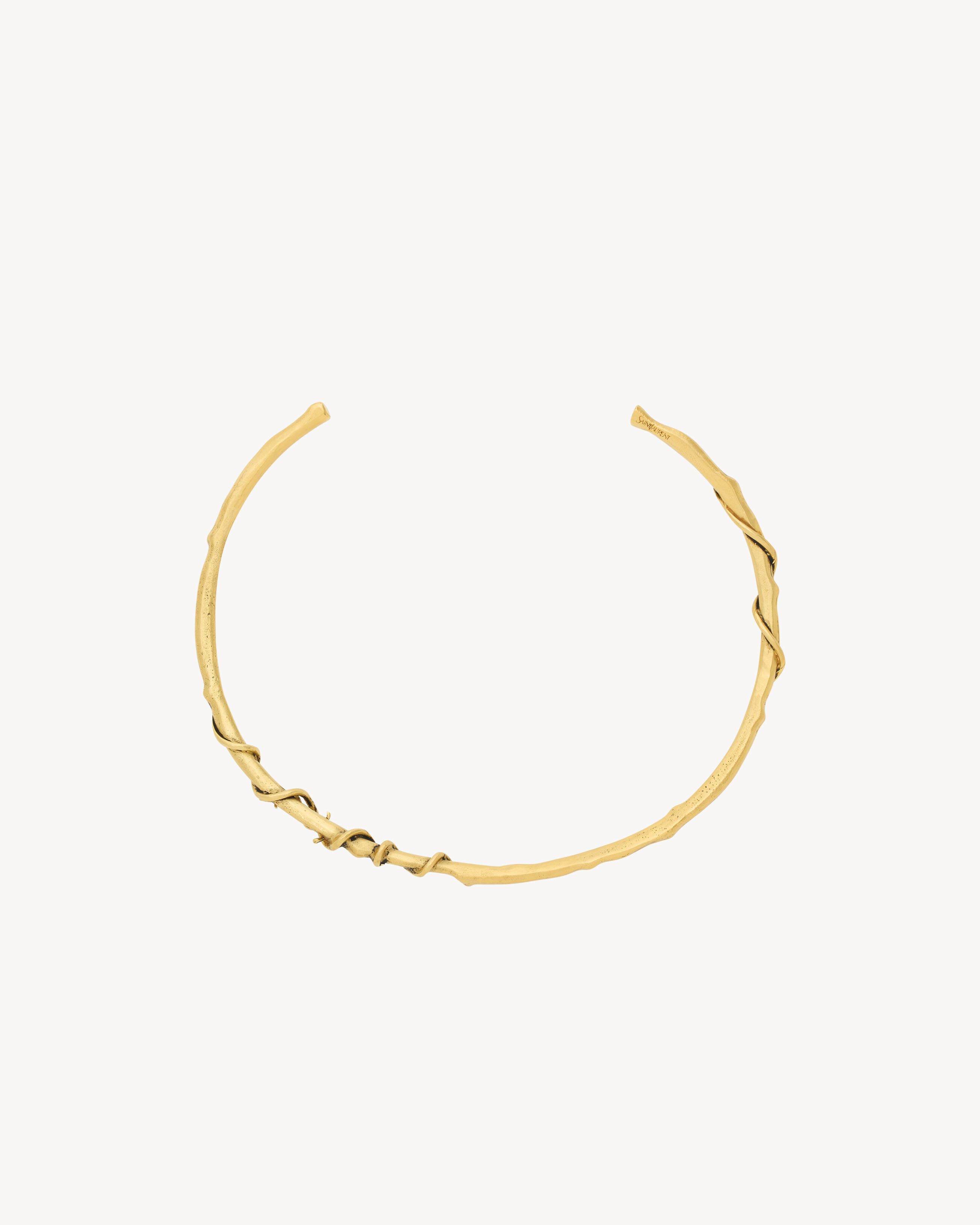 CASSANDRE mulberry torc necklace in metal