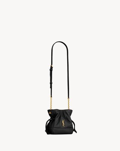 JAMIE mini shoulder pouch in lambskin