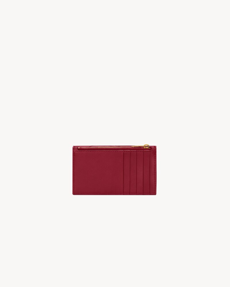 CASSANDRE FRAGMENTS flap card case in lambskin