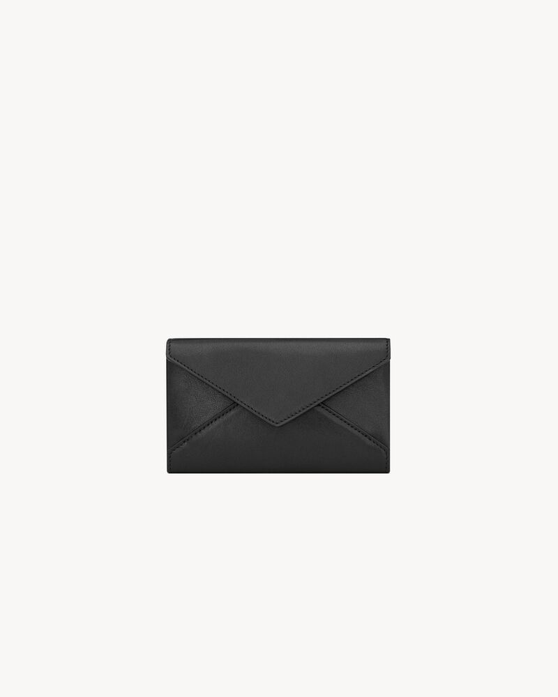 LETTER wallet in leather