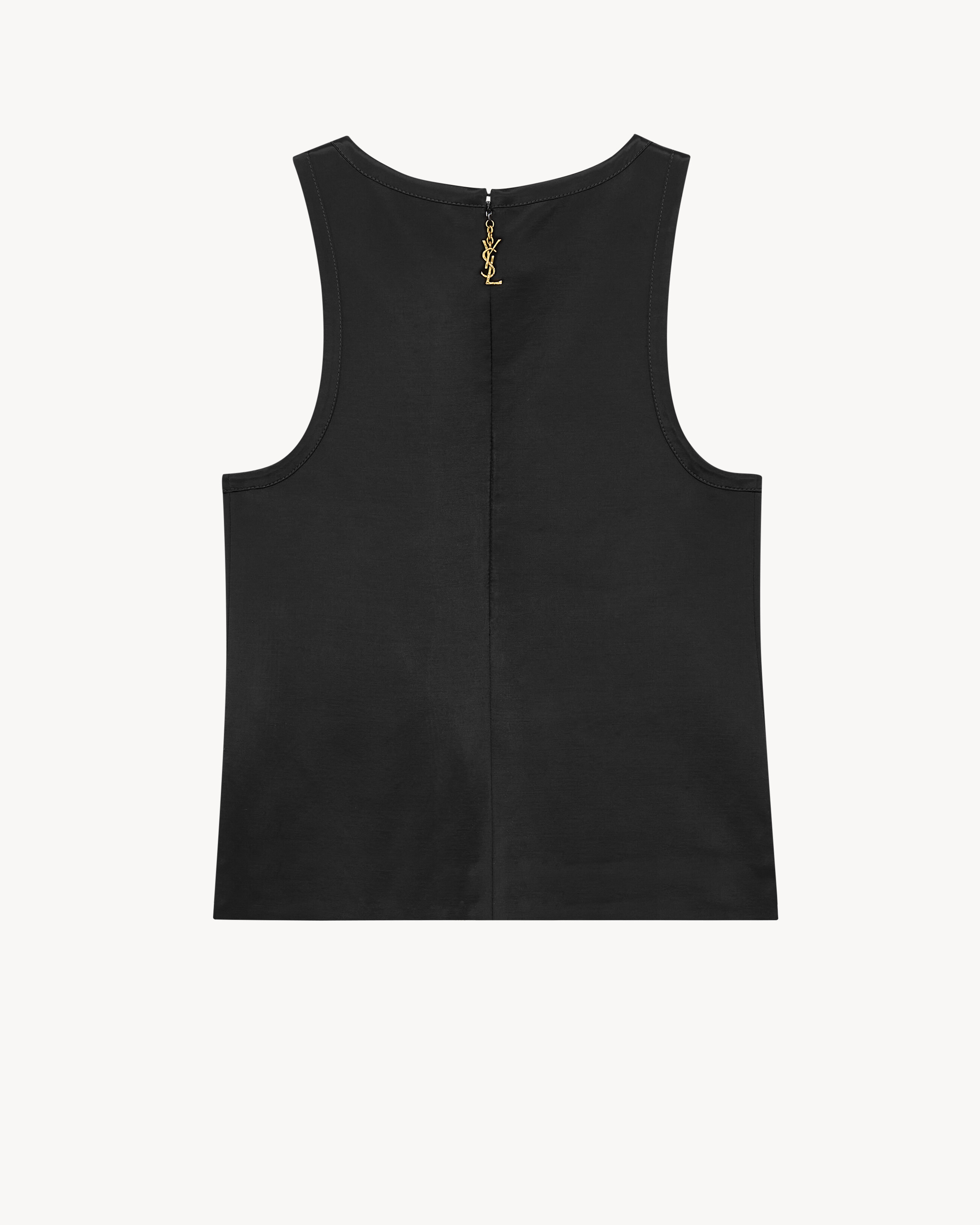 CASSANDRE shift top in satin