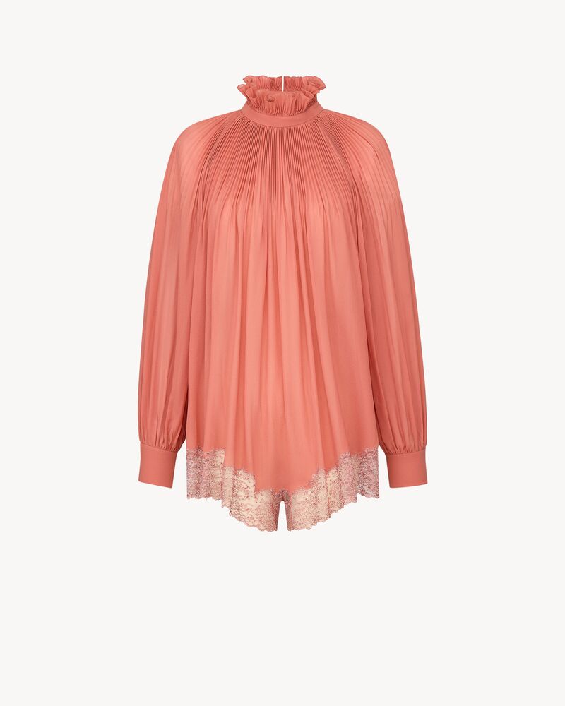 lavallière romper in silk