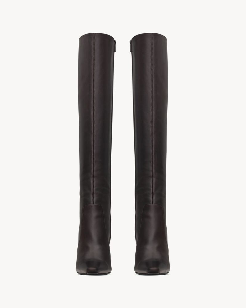 77 boots in smooth leather