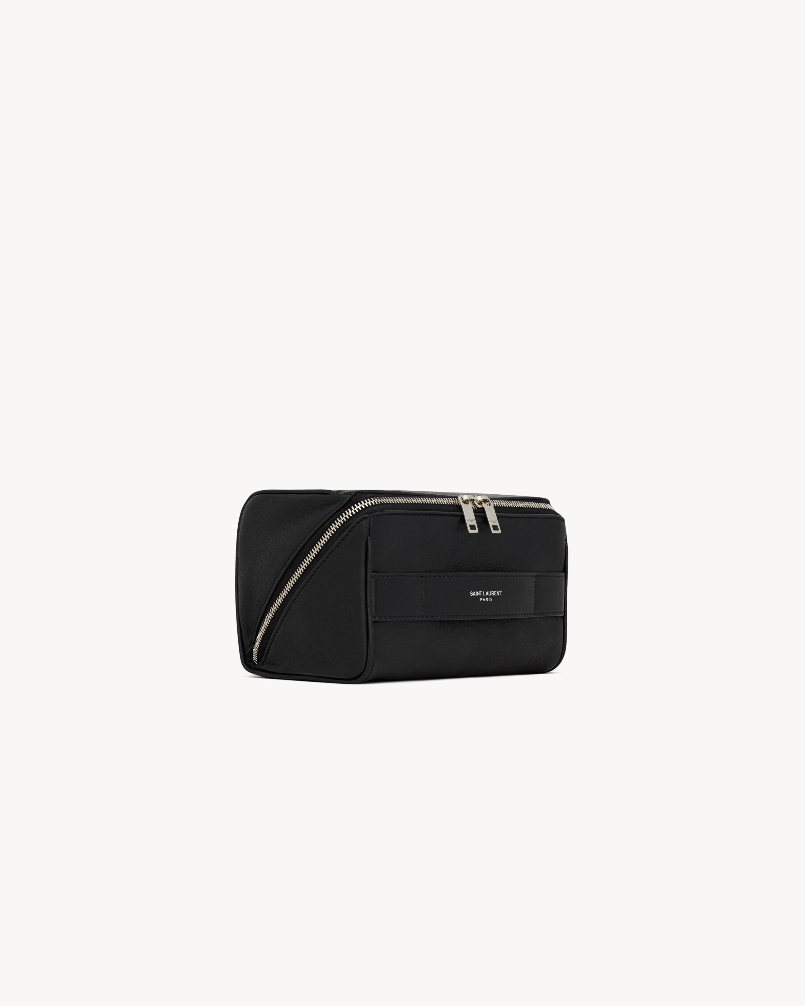 SAINT LAURENT PARIS small vanity case in smooth leather