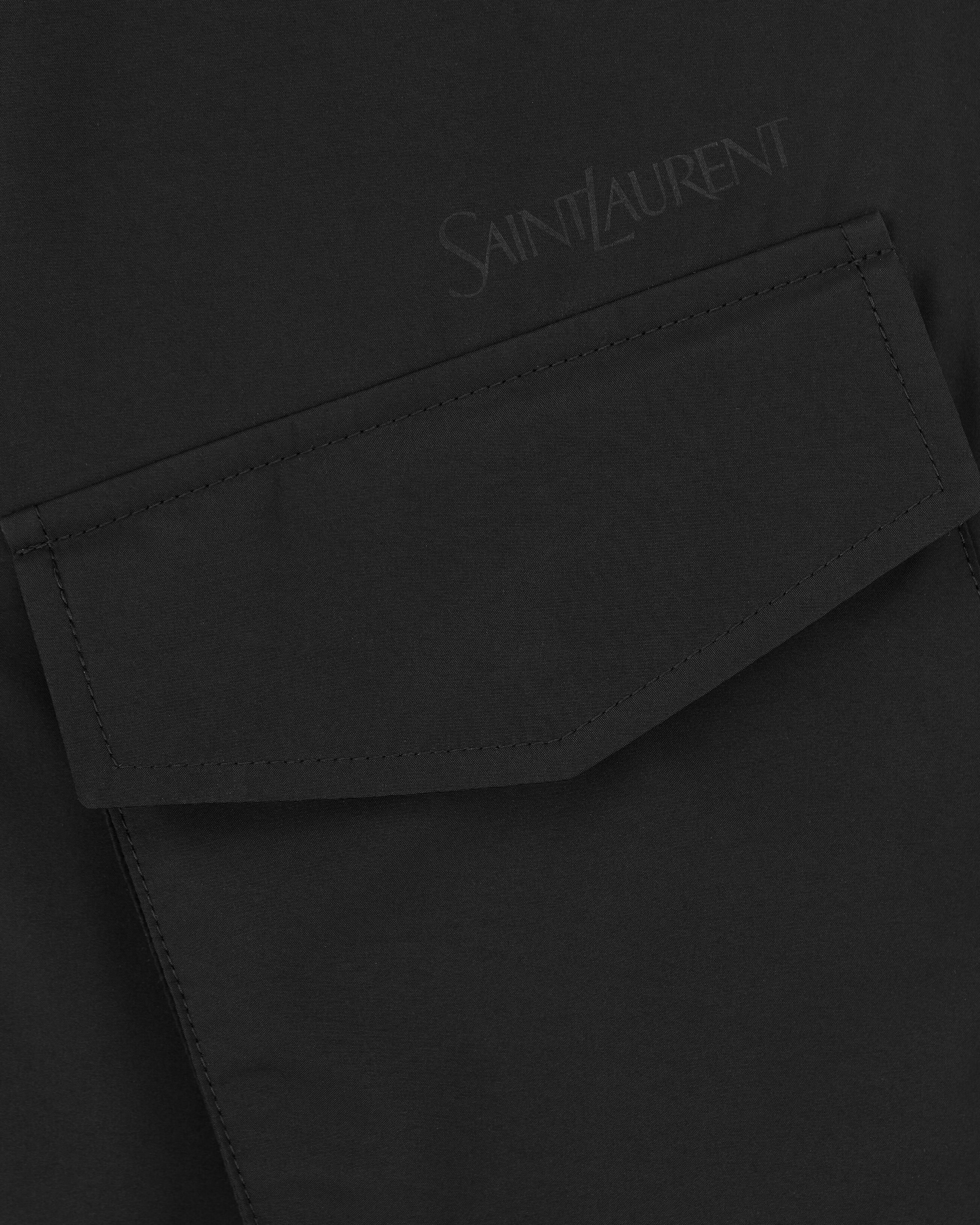 COAT IN WATER-REPELLENT CANVAS