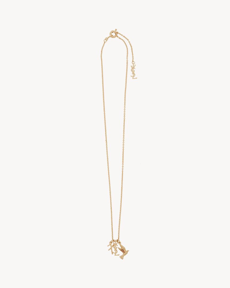 CASSANDRE lucky charm necklace in metal