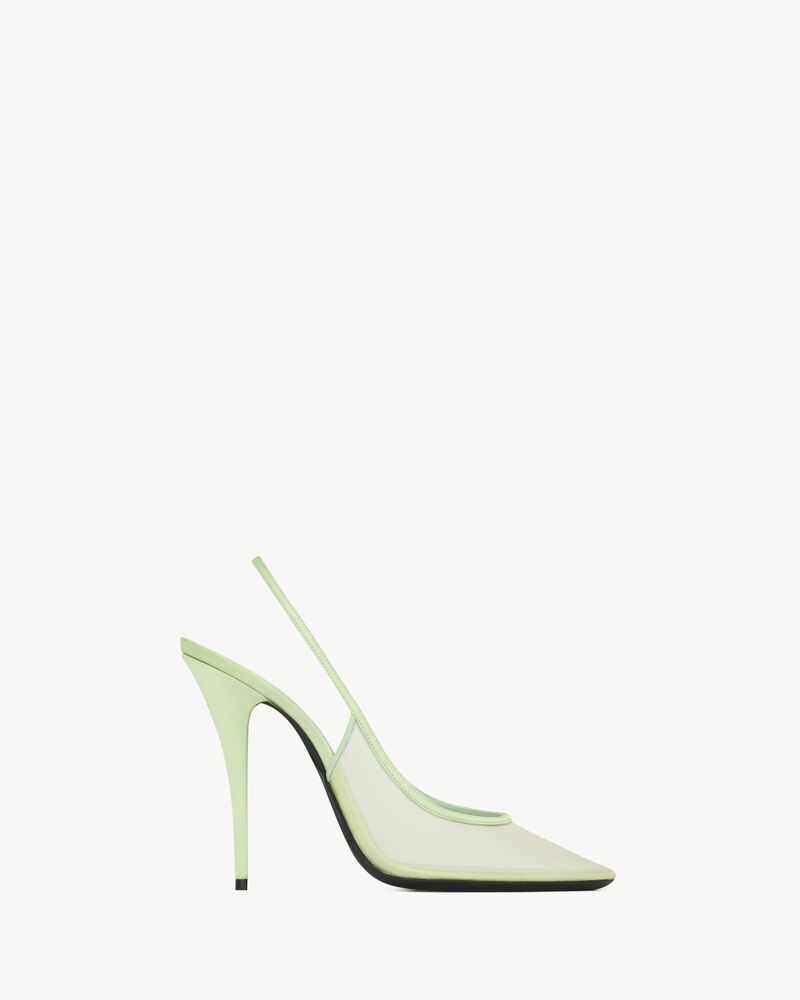 ANITA slingback pumps in mesh