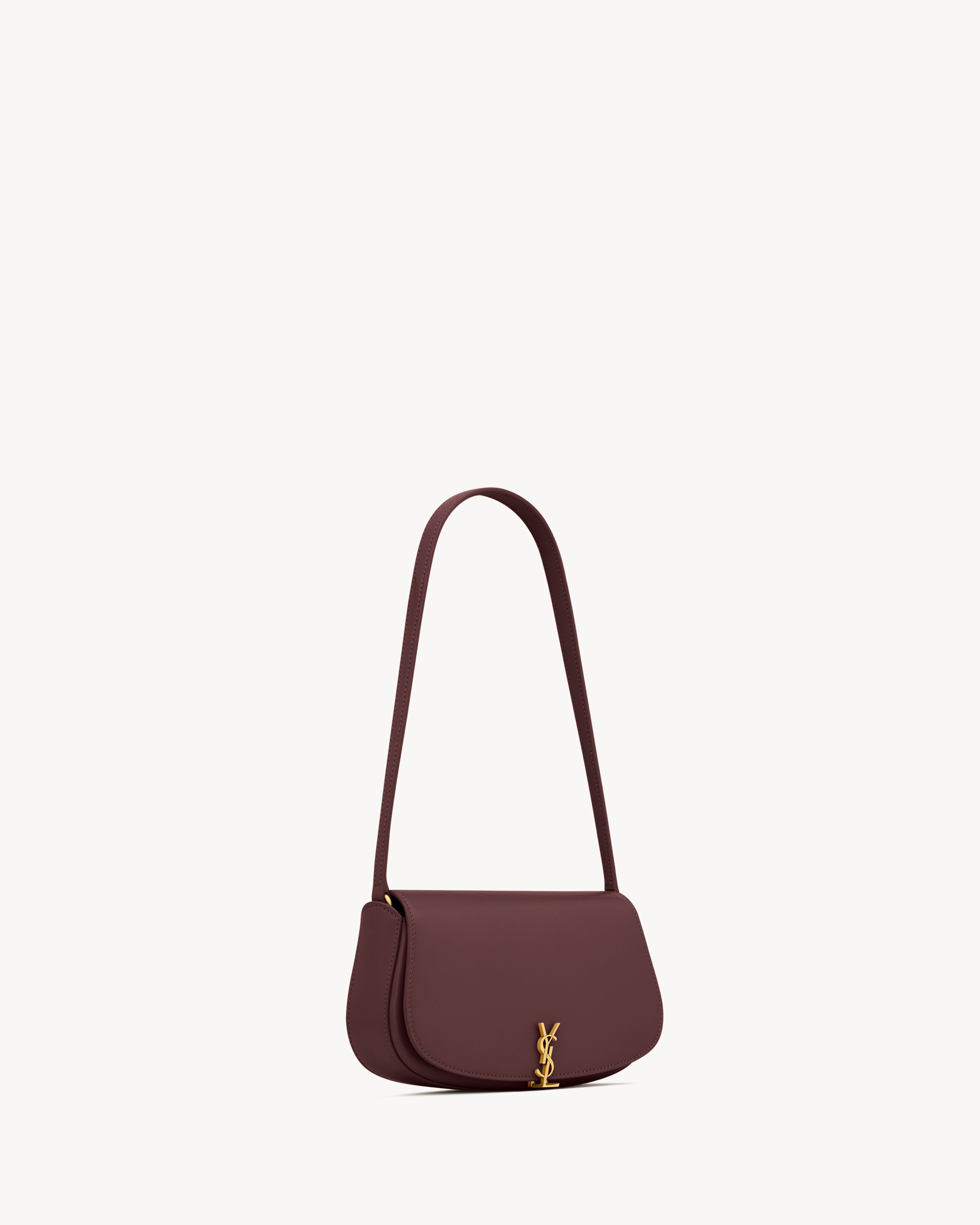 Mini VOLTAIRE Tasche aus BOX SAINT LAURENT Leder