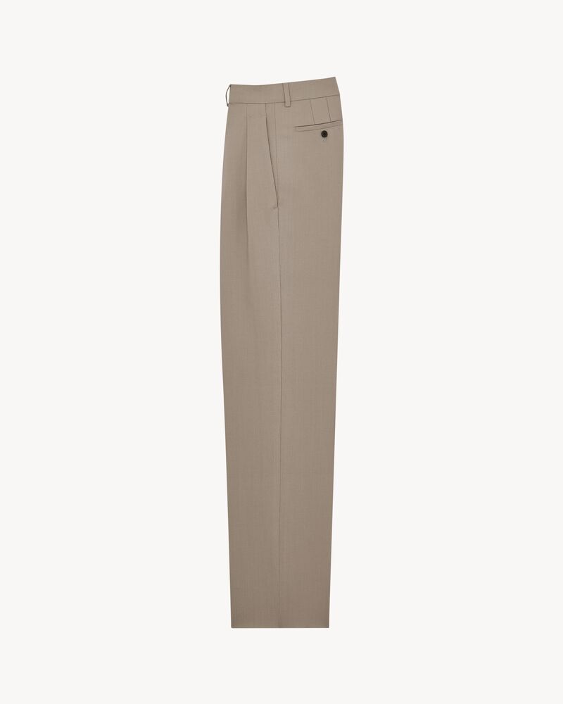 pants in mohair and wool