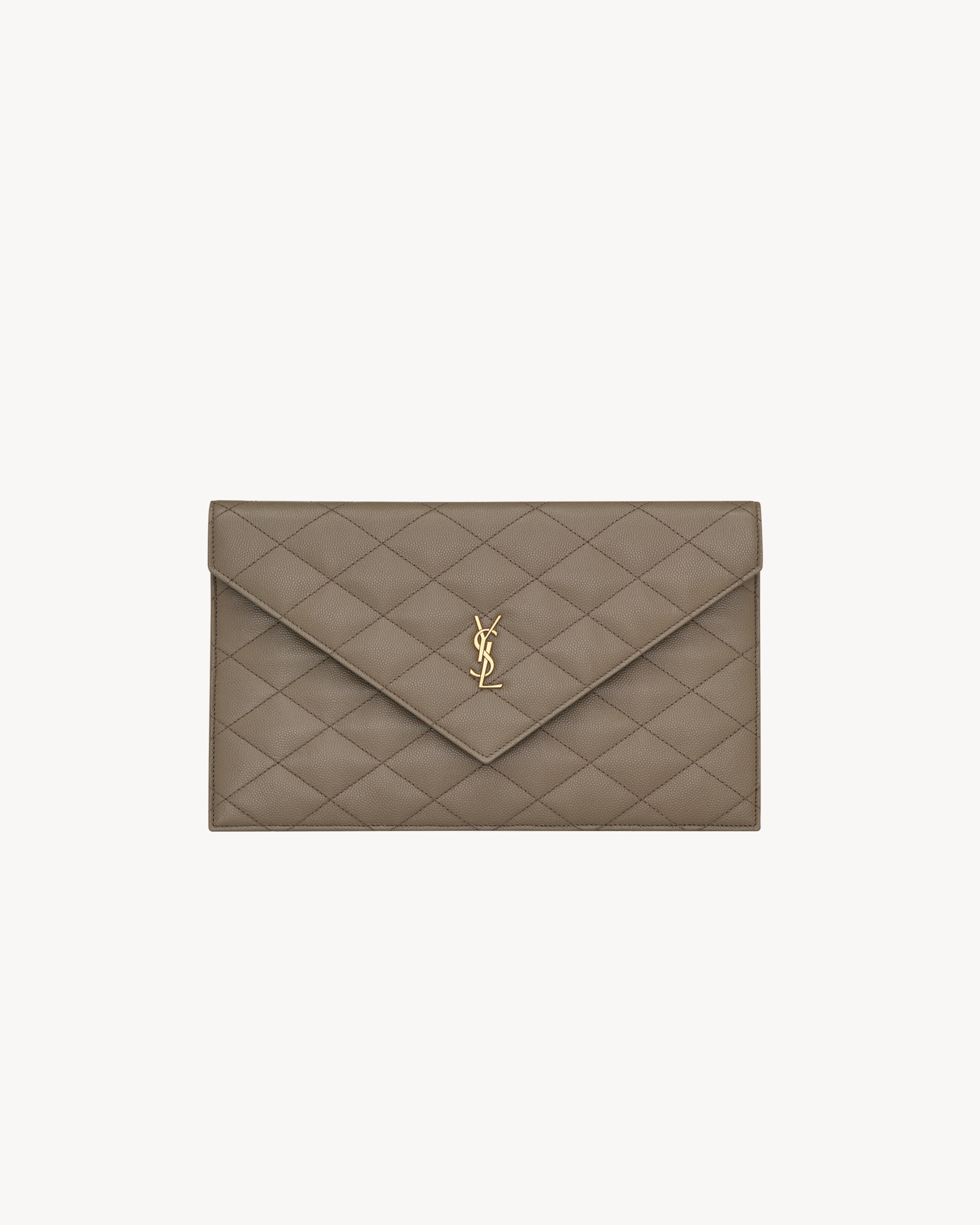 PARIS pouch in GRAIN DE POUDRE leather