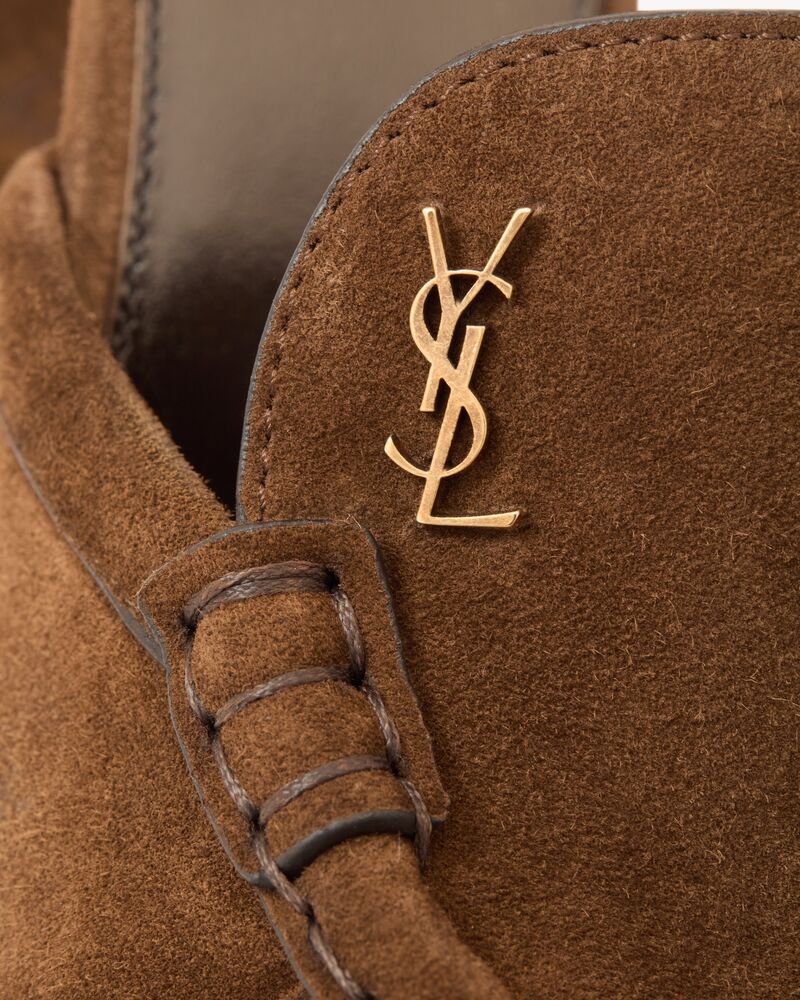 LE LOAFER Pantoletten aus Veloursleder
