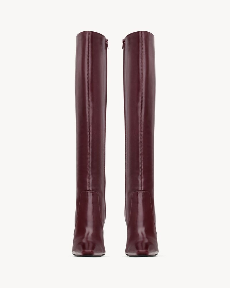77 boots in smooth leather