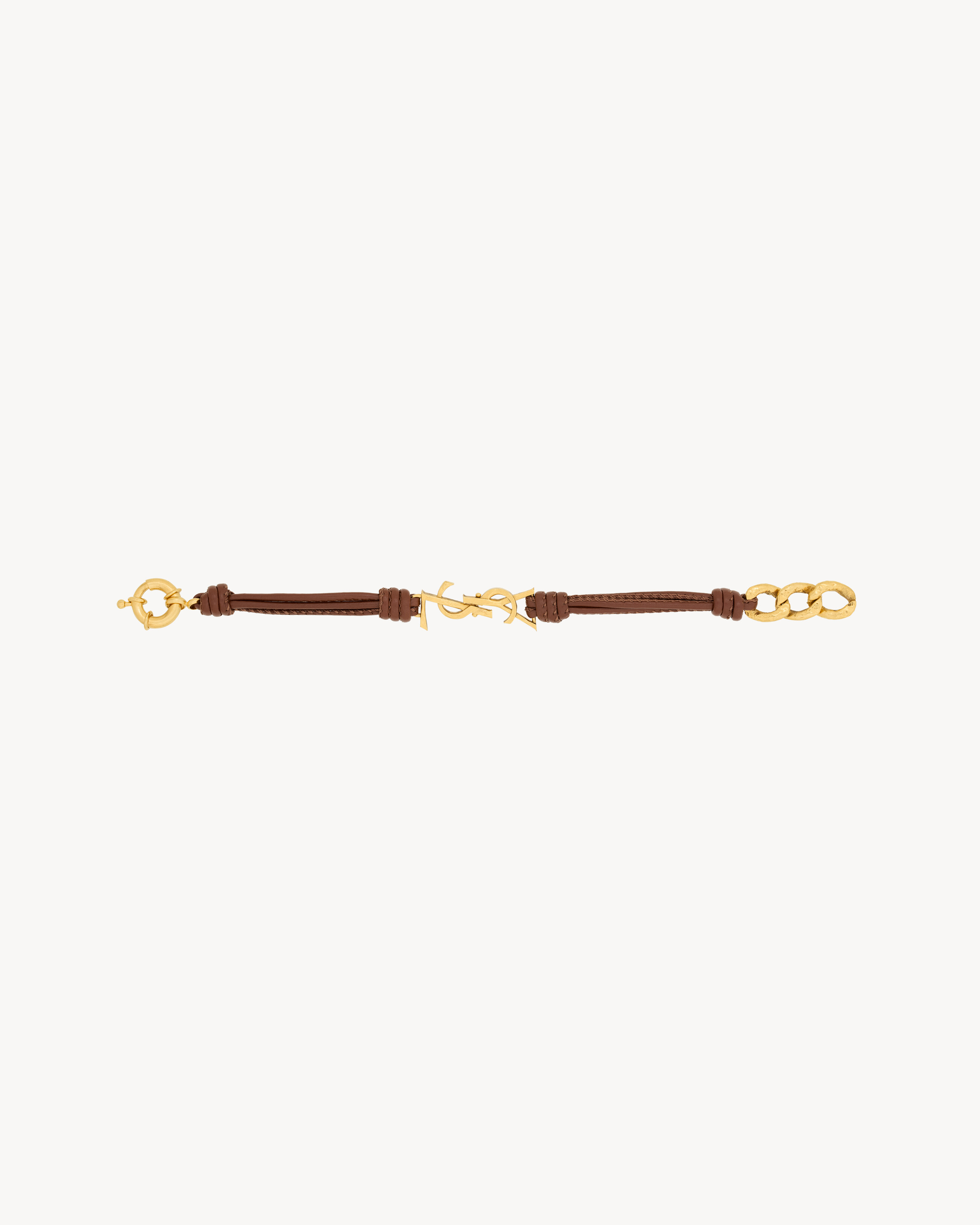 CASSANDRE MULTI-STRAND BRACELET IN LEATHER