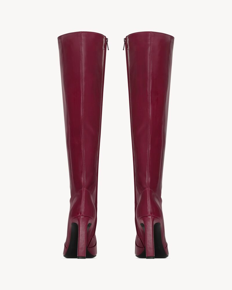 FRANCOISE boots in smooth leather