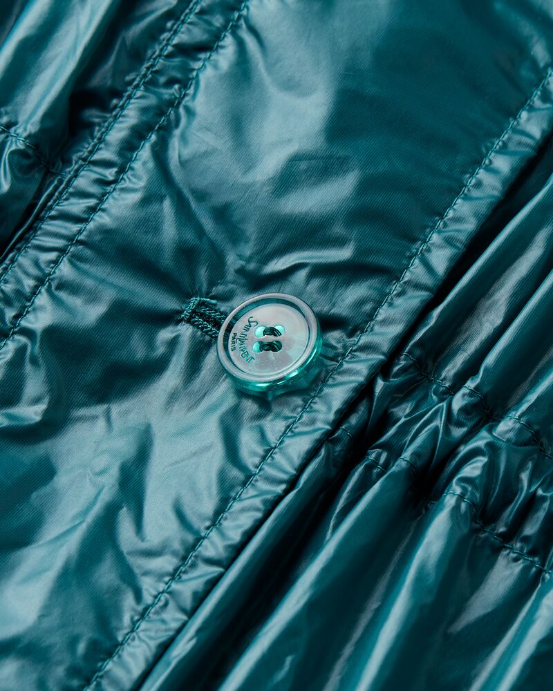 lavallière trench coat in nylon